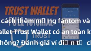 cách thêm mạng fantom vào trust wallet Trust Wallet có an toàn không? Đánh giá ví điện tử cho người Việt