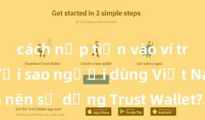 cách nạp tiền vào ví trust wallet Tại sao người dùng Việt Nam nên sử dụng Trust Wallet? Lợi ích và rủi ro